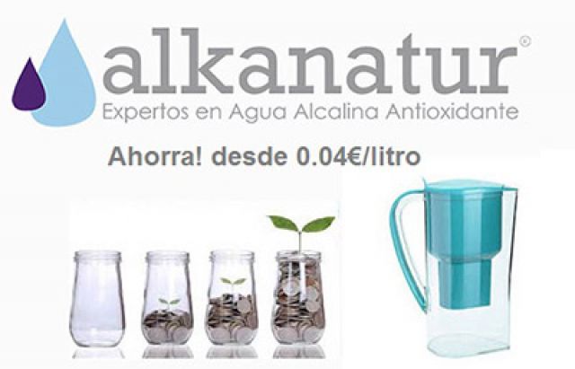Filtro jarra alkanatur pack de 3 para 1200 litros (ALKANATUR) nuevo modelo