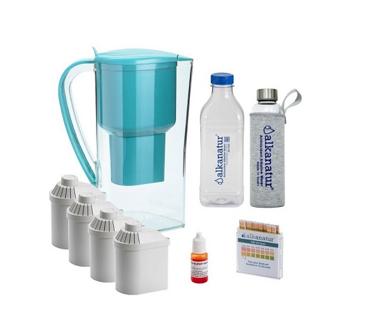Pack 3 filtros de agua Alkanatur (1200 litros) - Yebio